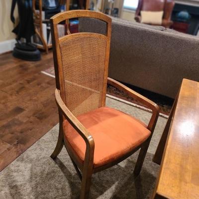 Drexel dining chair - 1 of 6, 2/arms