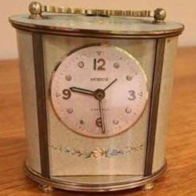 Vintage Semca carriage clock/ alarm