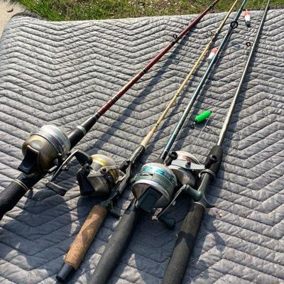 Fishing poles