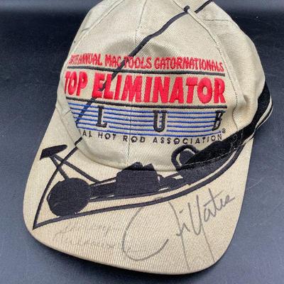 Autographed Racing hat