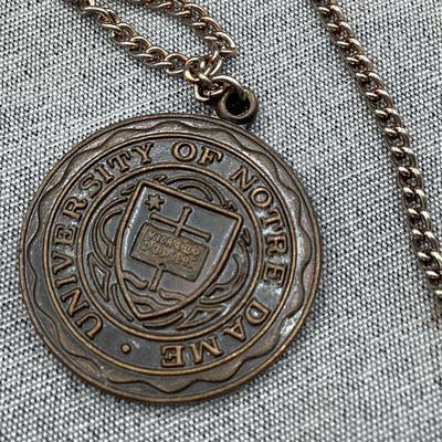 University of Notre Dame Medallion