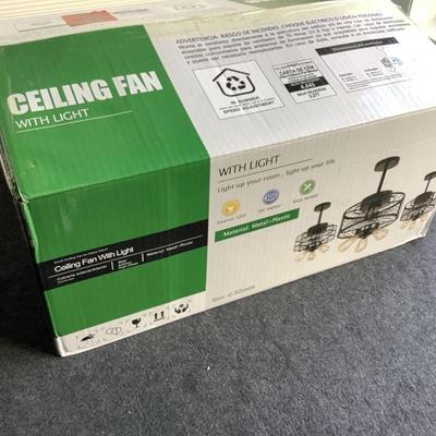 New ceiling fan 
