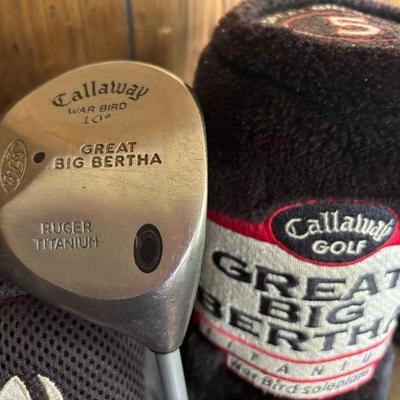 Golf clubs: Callaway Big Bertha drivers, plus 3 sets of assorted clubs golf 