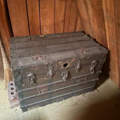 Antique Steamer Trunk