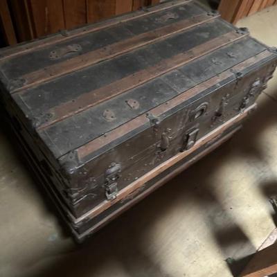 Antique Steamer Trunk