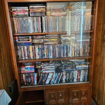 DVDs sold - cabinet available 