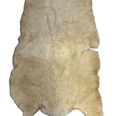 Mid Century Sheepskin Rug
