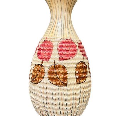 BITOSSI Style Mid Century Italian Stem Vase, Signed and Numbered
