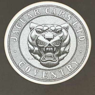 Vintage 1987 Jaguar Cars Ltd. Coventry Print
