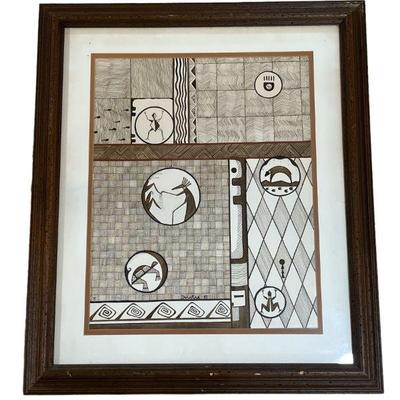 "Hopi Clan Symbols" By MILLAND LOMAKEMA, DAWAKEMA
