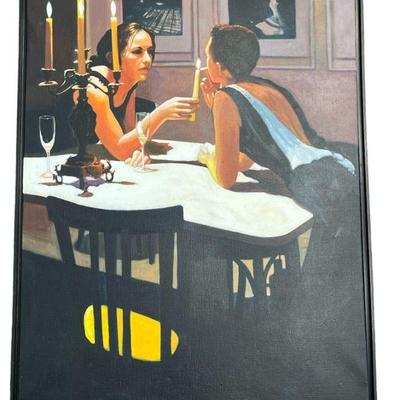 "Eleven Twenty PM" RAMON LOMBARTE Oil on Canvas
