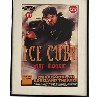ICE CUBE "Laugh Now Cry Later" Tour, Roseland Theater Concert Poster
