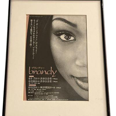 BRANDY "The Boy is Mine" Shibuya, Tokyo Concert Poster
