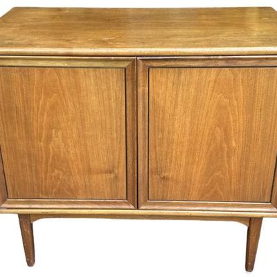 Mid Century KIPP STEWART for DREXEL Declaration Record Cabinet
