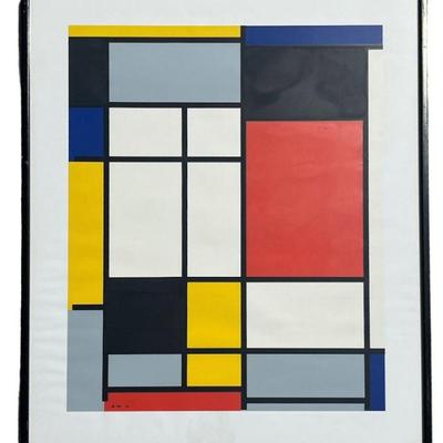 PIET MONDRIAN Pace Gallery New York Exhibition Poster
