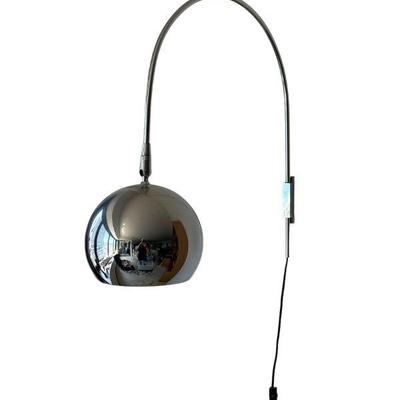 ROBERT SONNEMAN Style Chrome Ball Wall Light
