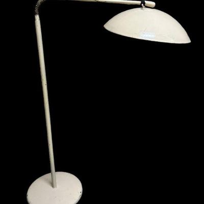 Mid Century KURT VERSEN Gooseneck Floor Lamp
