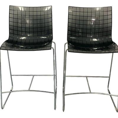 Mid Century MARCO MARAN For KNOLL X3 Design Barstools, Pair
