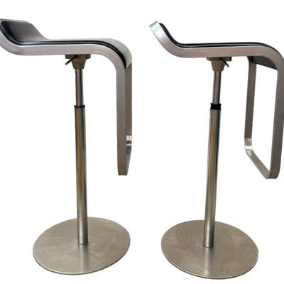 SHIN & TOMOKO AZUMI for LAPALMA Lem Piston Stools, Pair
