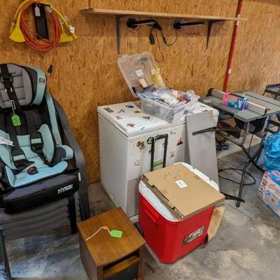 Chest Freezer / Car Seat Table Saw