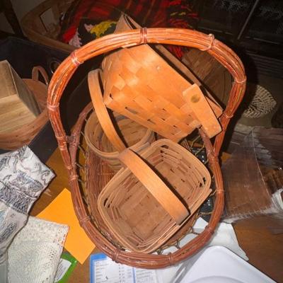 Longaberger basket collection 