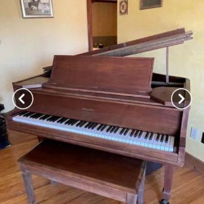 FREE SOEMER BABY GRAND PIANO IN NEW FAIRFIELD,CT  ALL RESTORED 