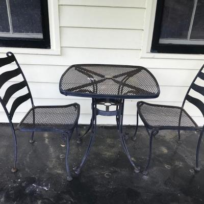 table and 2 chairs $99