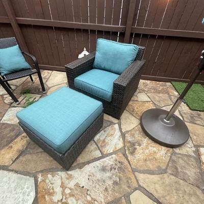 High quality patio deck furniture and umbrellas