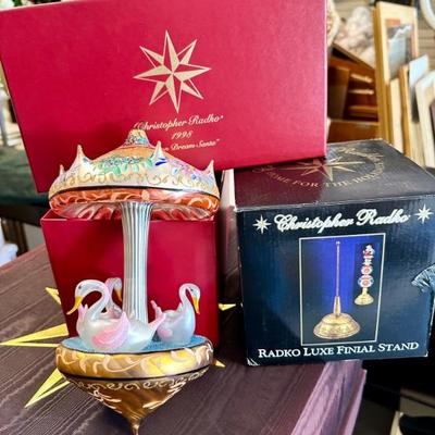 Christopher Radco Christmas items