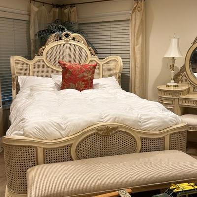California king side bedroom set 
