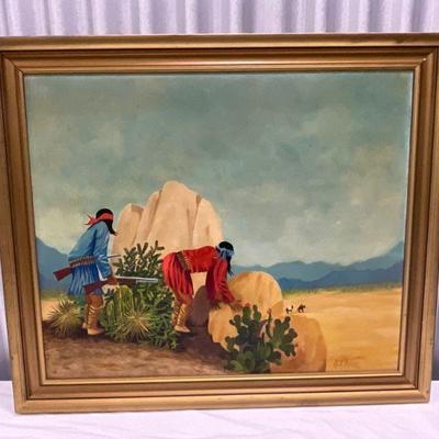 Southwest Native American Art - Signed