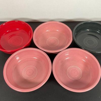 5- Fiestaware Bowls