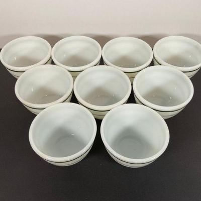 9- Vintage Pyrex Custard Cups