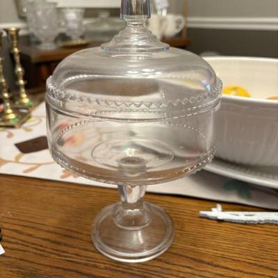 Adams & Co lidded compote 1888