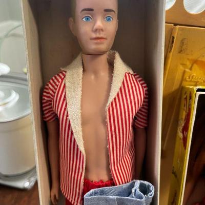 Early `1960s Ken doll in original near-mint condition in near-mint box with original outfit (and a few extras!)