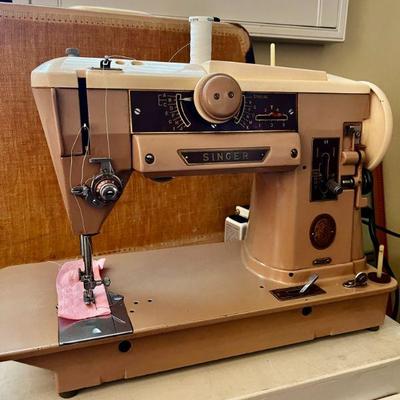 Some say this portable Singer 401A is the best sewing machine ever made...works great! 
