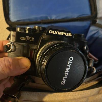 Olympus digital camera and case