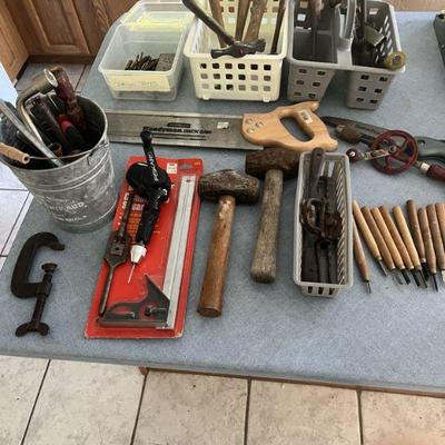 Asst'd small tools
