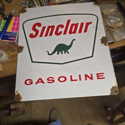 Porcelain vintage gasoline sign