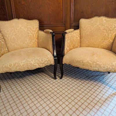 Vintage Bergere Chairs