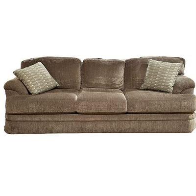 Lot 572   
Sleeper Sofa, Brown Brushed Cotton Velvet, Target Furniture