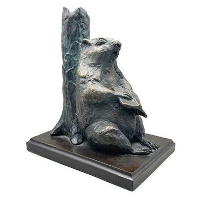 Lot 008  
Laurence Isard (American, 1932-2009) Bronze Rowfant Club Candlestick 35/55