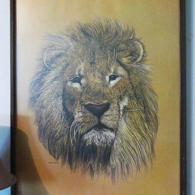 Vintage Lithograph Print Hans Paul Luetcke