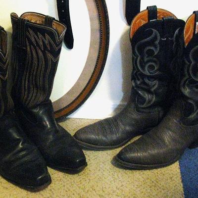 Men's Leather Western Boots