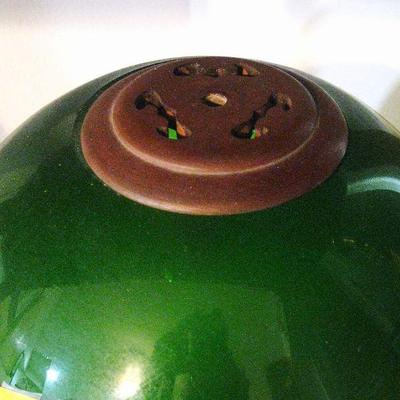 Oriental 17" Diameter Glass Globe Lamps - Very Unique