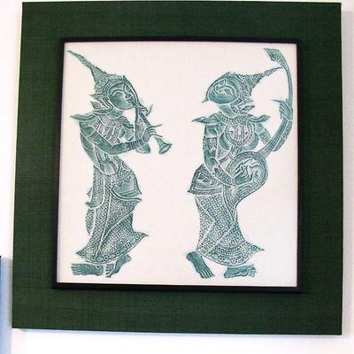 Thai Temple Framed Art
