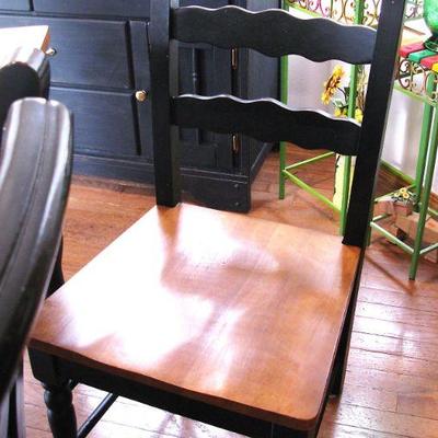 Malaysia Solid Wood Dining Table - 6 Chairs with Drawers on each end