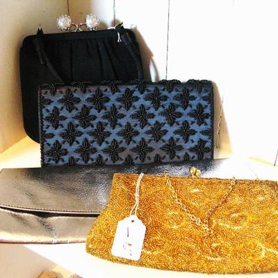 Vintage Beaded Purses / Clutch Bags