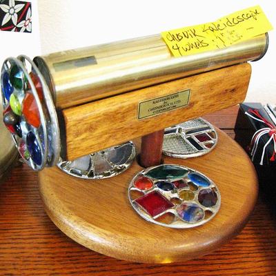 1960's Vintage Chesnik Kaleidoscope with 4 Discs