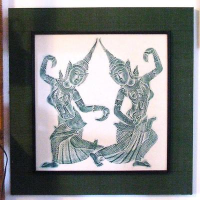 Thai Temple Framed Art